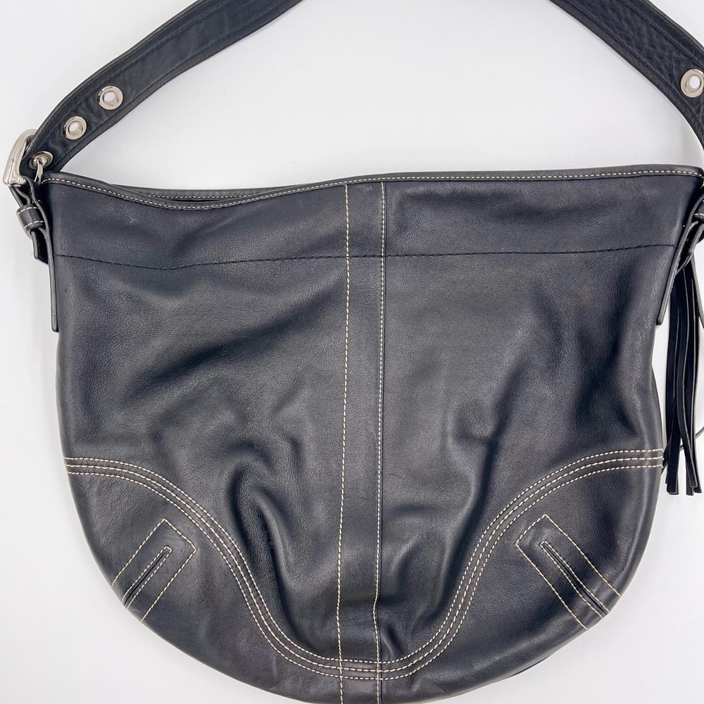 COACH Vintage black soft leather purse - Picture 3 of 7